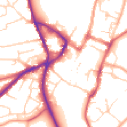 Daytime road noise heatmap for SG5 1AR
