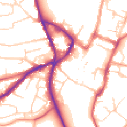 Daytime road noise heatmap for SG5 1AU