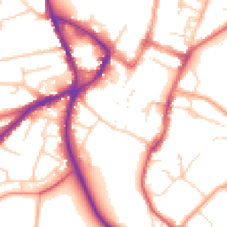 Daytime road noise heatmap for SG5 1BG
