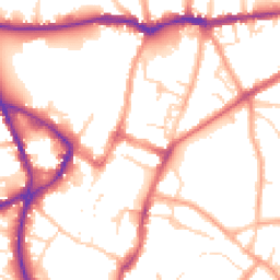 Daytime road noise heatmap for SG5 1BT