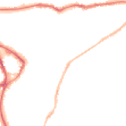 Night-time road noise heatmap for SG5 1BY