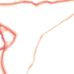 Night-time road noise heatmap for SG5 1DB