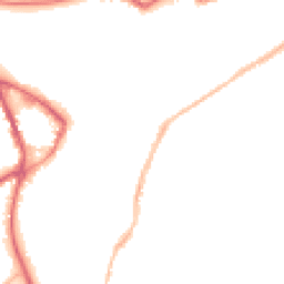 Night-time road noise heatmap for SG5 1DJ