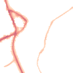 Night-time road noise heatmap for SG5 1DN