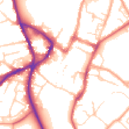 Daytime road noise heatmap for SG5 1DR