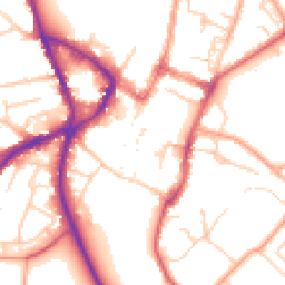 Daytime road noise heatmap for SG5 1DS