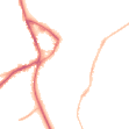 Night-time road noise heatmap for SG5 1DY