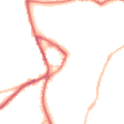 Night-time road noise heatmap for SG5 1EH