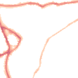Night-time road noise heatmap for SG5 1EN