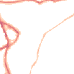 Night-time road noise heatmap for SG5 1EU