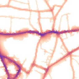 Daytime road noise heatmap for SG5 1FU