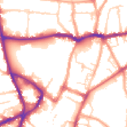 Daytime road noise heatmap for SG5 1GB
