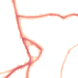 Night-time road noise heatmap for SG5 1HB
