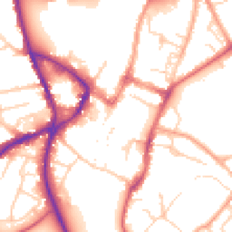 Daytime road noise heatmap for SG5 1HR