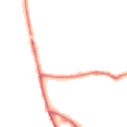 Night-time road noise heatmap for SG5 1NZ