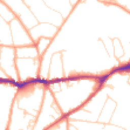 Daytime road noise heatmap for SG5 1RD