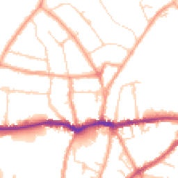 Daytime road noise heatmap for SG5 1TT