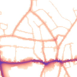 Daytime road noise heatmap for SG5 1UA