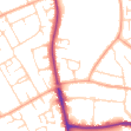 Daytime road noise heatmap for SG5 1UN