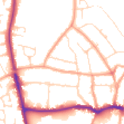 Daytime road noise heatmap for SG5 1XG
