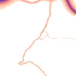 Daytime road noise heatmap for SG5 2AE