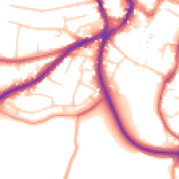 Daytime road noise heatmap for SG5 2BW