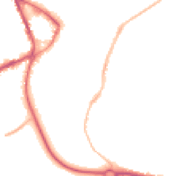 Night-time road noise heatmap for SG5 2DP