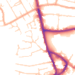 Daytime road noise heatmap for SG5 2LP