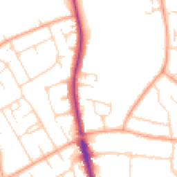 Daytime road noise heatmap for SG5 2UF