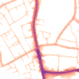 Daytime road noise heatmap for SG5 2US