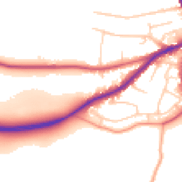 Daytime road noise heatmap for SG5 2XL