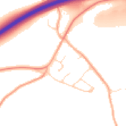 Daytime road noise heatmap for SG5 3DF
