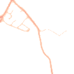 Daytime road noise heatmap for SG5 3EA