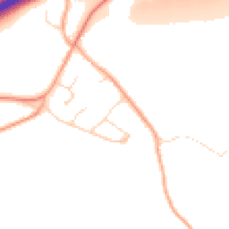 Daytime road noise heatmap for SG5 3EP