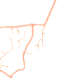 Daytime road noise heatmap for SG5 3EQ