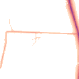 Daytime road noise heatmap for SG5 3FN