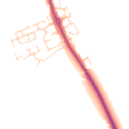 Daytime road noise heatmap for SG5 3FT