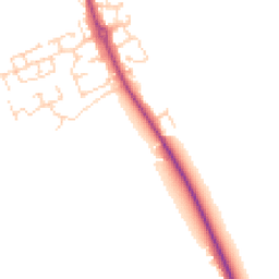 Daytime road noise heatmap for SG5 3FU