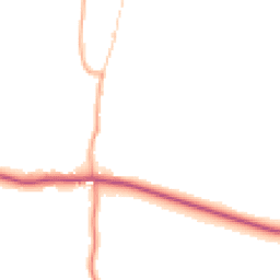 Daytime road noise heatmap for SG5 3JH