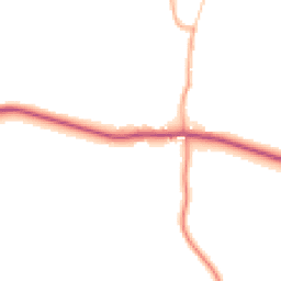 Daytime road noise heatmap for SG5 3JN