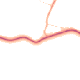 Daytime road noise heatmap for SG5 3JS