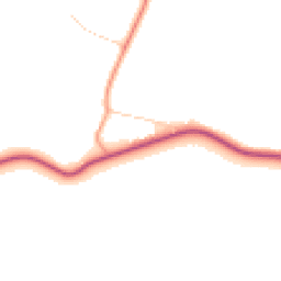 Daytime road noise heatmap for SG5 3JT