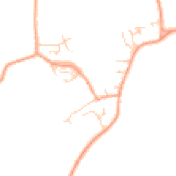 Daytime road noise heatmap for SG5 3NJ
