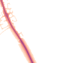 Daytime road noise heatmap for SG5 3SB