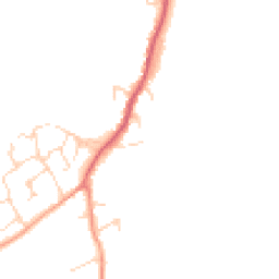 Daytime road noise heatmap for SG5 3TD