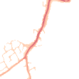 Daytime road noise heatmap for SG5 3TQ