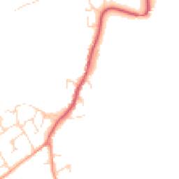 Daytime road noise heatmap for SG5 3UD