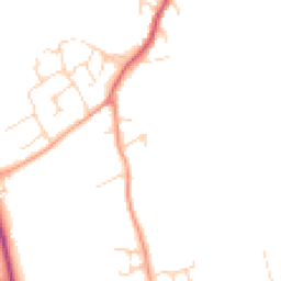 Daytime road noise heatmap for SG5 3UP