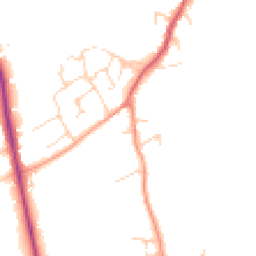 Daytime road noise heatmap for SG5 3UR