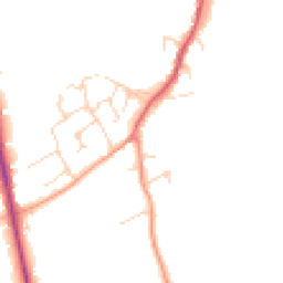 Daytime road noise heatmap for SG5 3UU